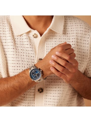 Casio Stahl Chronograph Casio Edifice Silber
