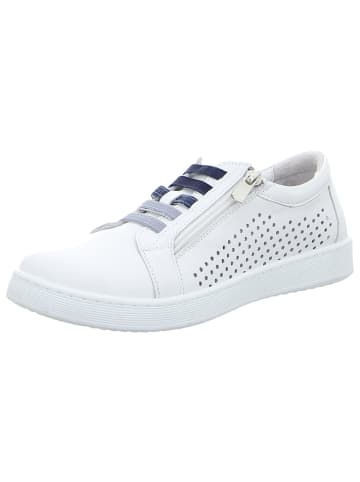 Andrea Conti SHOES Slipper in weiß/blau-multi