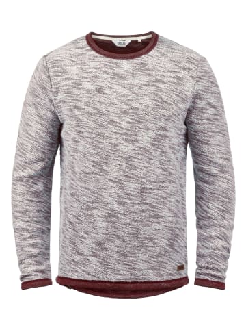!SOLID Sweatshirt SDFlocks 21102722ME Sweatpullover aus Flock-Sweat Material in Rot