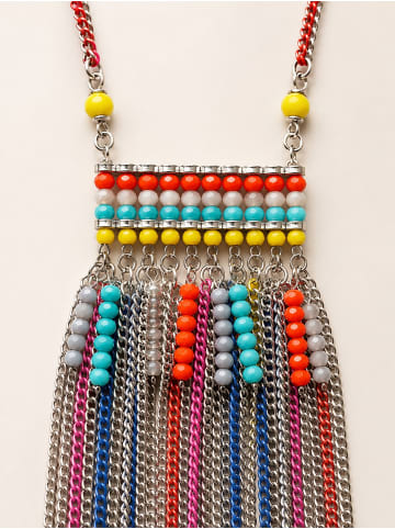 collezione alessandro Lange Kette " Carmen " in mehrfarbig