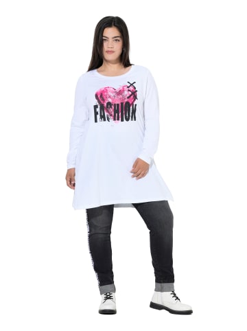 Angel of Style Longshirt in schneeweiß