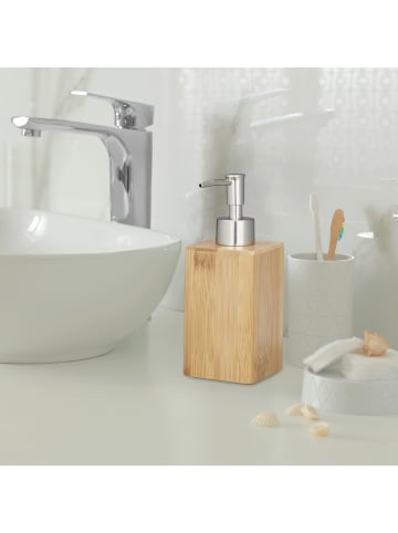 relaxdays 5 x Seifenspender in Natur