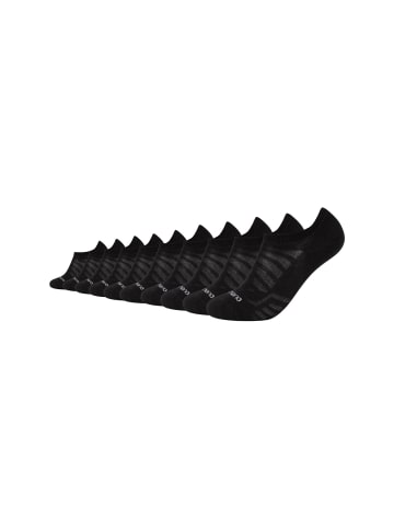 camano Füßlinge 10er Pack mesh ventilation in Schwarz