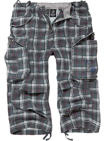 Brandit Brandit Cargo Shorts in darkgrey/purple
