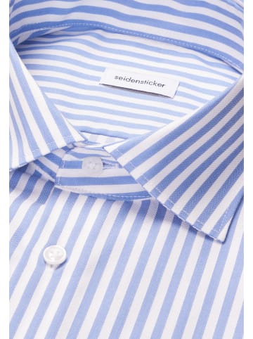 Seidensticker Business Hemd Slim in Mittelblau