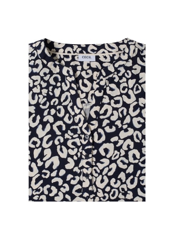 Cecil Halbarmbluse in urban dark blue