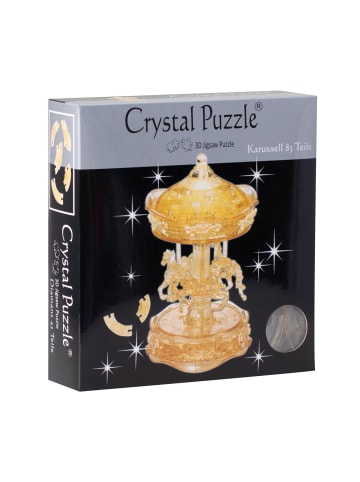 HCM Kinzel 3D Crystal Puzzle Karussell ab 3 Jahre in Mehrfarbig