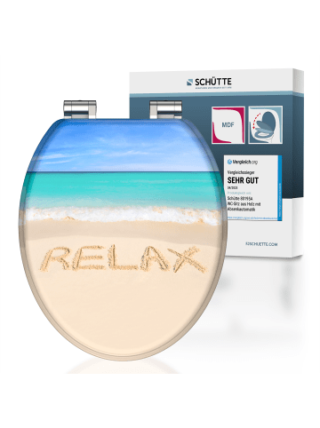 Franz Joseph Schütte MDF WC-Sitz RELAX, mit Absenkautomatik