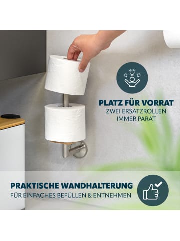bremermann Toilettenpapierhalter ca. 11 x 35 x 14 cm (B/H/T)