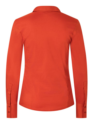 More & More klassische Businessbluse in chilli orange