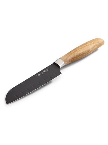 Echtwerk Santokumesser Black Edition in Holzfarben