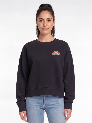 wat? Apparel Sweatshirt Women Power in Schwarz