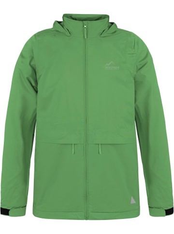 Normani Outdoor Sports Kinder Regenjacke ungefüttert mit Reflektoren in Grün
