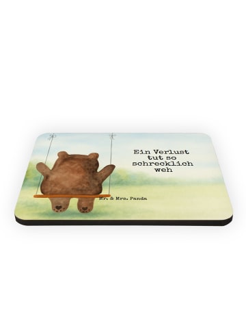 Mr. & Mrs. Panda magnet Bär Schaukel Design mit Spruch in Weiß