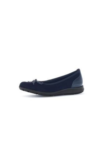 Gabor Fashion Sportlicher Ballerina in blau