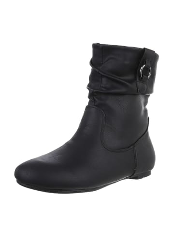 Ital-Design Stiefelette in Schwarz