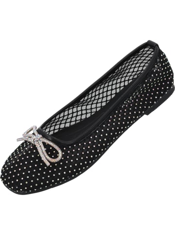 Palado Ballerinas Menera by Sila Sahin in Schwarz Glitzer