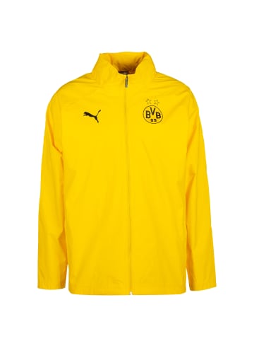 Puma Regenjacke Borussia Dortmund All Weather in gelb / schwarz