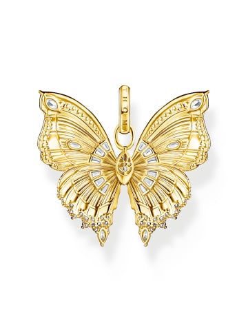 Thomas Sabo 925 Sterling Silber vergoldet, Zirkonia