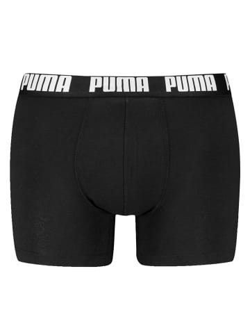 Puma Boxershort 6er Pack in Schwarz