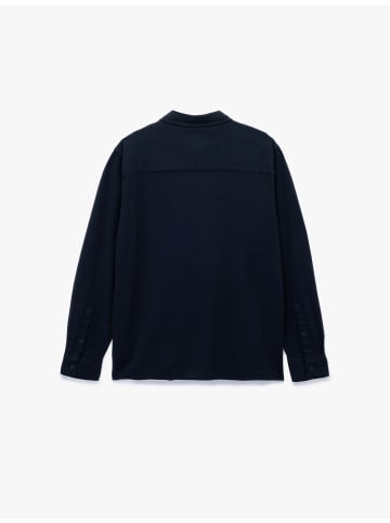 KOTON SHIRTS LS in Marineblau