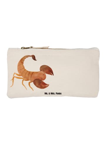 Mr. & Mrs. Panda Pencil Case Sternzeichen Skorpion Classic mit S... in Weiß
