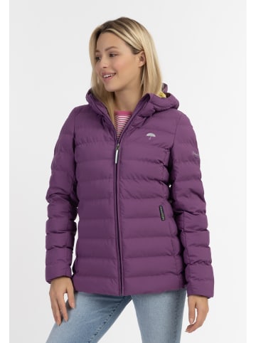 Schmuddelwedda Funktionale Winterjacke in Aubergine