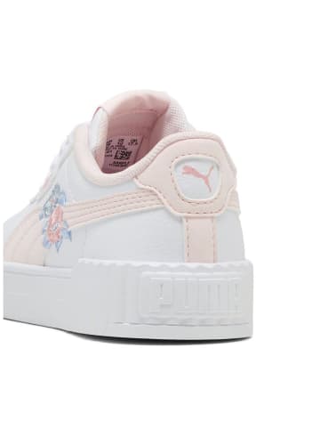 Puma Sneaker "Carina 3.0 Floral PS" in Weiß