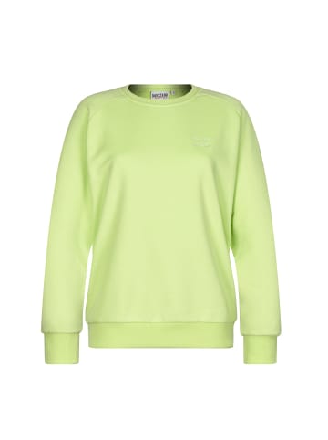 naketano Oversize-Sweatshirt Big Krokettenhorst 20 Matcha Green Melange