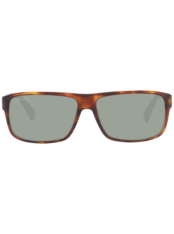 Serengeti Unisex Sonnenbrillen Rechteck Braun