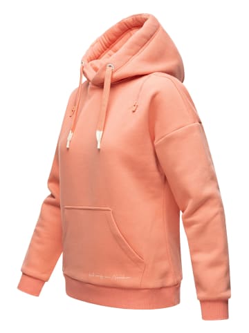 Navahoo Kapuzensweatshirt Zuckerbärchen in Apricot