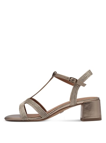 Tamaris Riemchensandaletten in Gold
