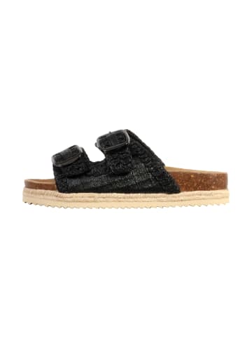 Xti Sandalen aus Leder Schwarz