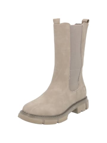 Tom Tailor Chelsea Boots in Braun (Fango-Beige)