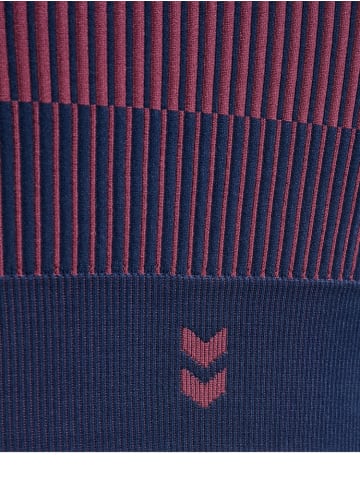 Hummel Sportshirt "Yoga Seamless W Crop Top" in Blau