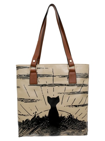 Dogo Umhängetasche - Multi Pocket BagNever Miss a Sunset in Braun