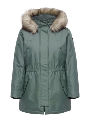 ONLY Carmakoma Langer Parka in Balsam Green