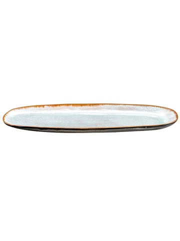 Médard de Noblat 2 Stück Servierplatte SHADOW AQUA in grau