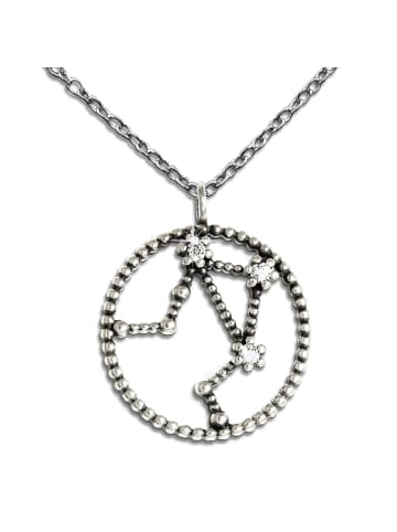 SilberDream 925 Silber Damen SilberDream Halsketten Sternbild Waage  ca. 42cm und 45cm