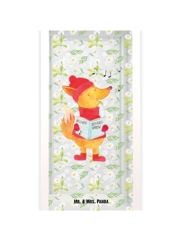 Mr. & Mrs. Panda Laterne Fuchs Sänger ohne Spruch in Transparent