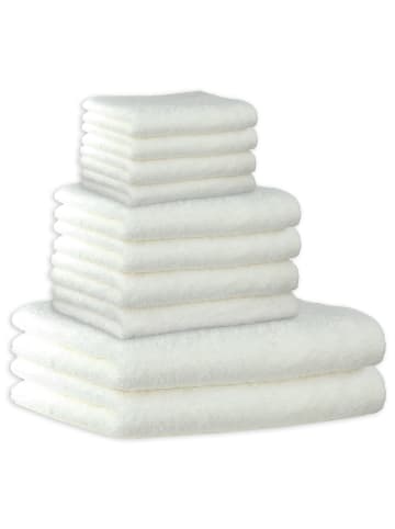 Cawö Handtuch 10er Pack in Weiß