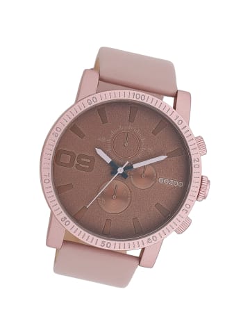 Oozoo Armbanduhr Oozoo Timepieces taupe, braun extra groß (ca. 48mm)