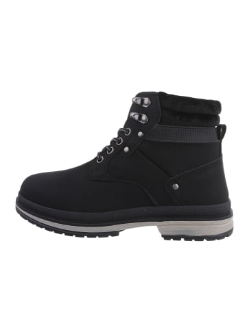 Ital-Design Stiefelette in Schwarz