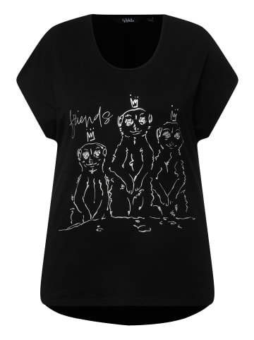 Ulla Popken Shirt in schwarz