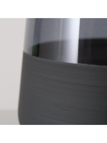 Boltze Trinkglas Moluna in schwarz