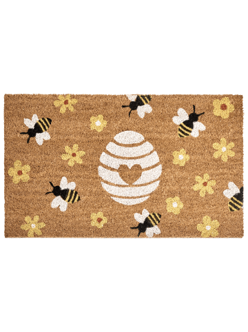 Beliani Fußmatte KIGALIK in /Bunt - (W) 50 x (L) 80 cm