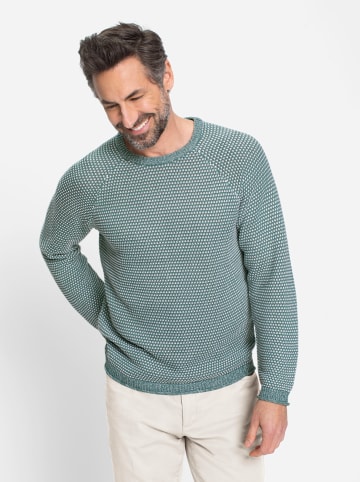 WITT WEIDEN Pullover in jade-weiß