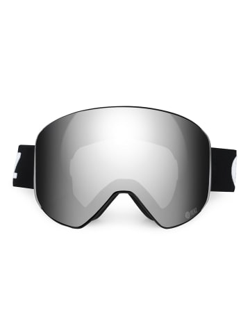 YEAZ APEX magnet-ski-snowboardbrille silber verspiegelt/silber in silber