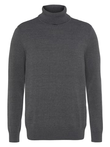 AJC Rollkragenpullover in grau meliert