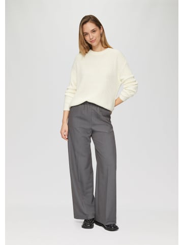 QS Strickpullover langarm in Creme